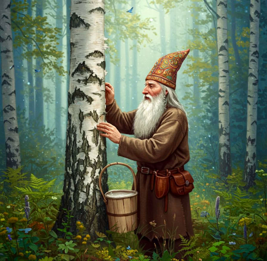 liquide de sève de bouleau